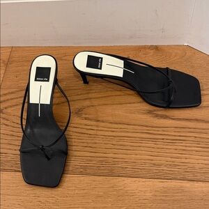 Dolce Vita Black Strappy Heels